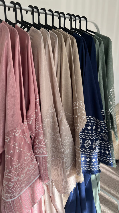 PEARL ILANA | EID | CLOSED | Free hijab + belt | Embroidered arms |